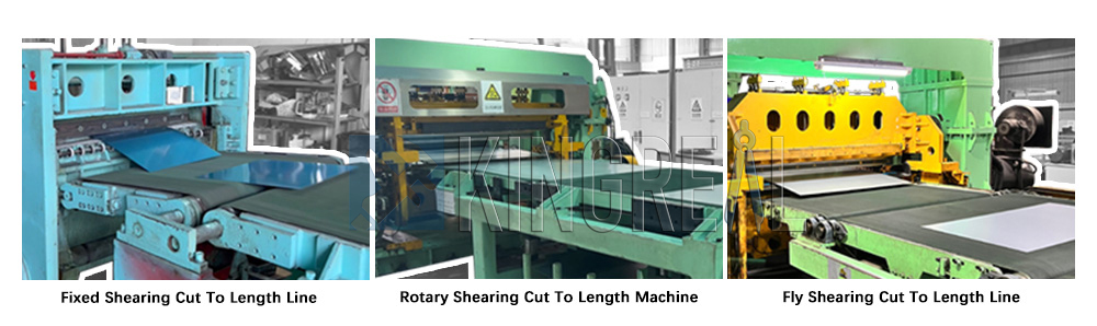 metal cut to length machine