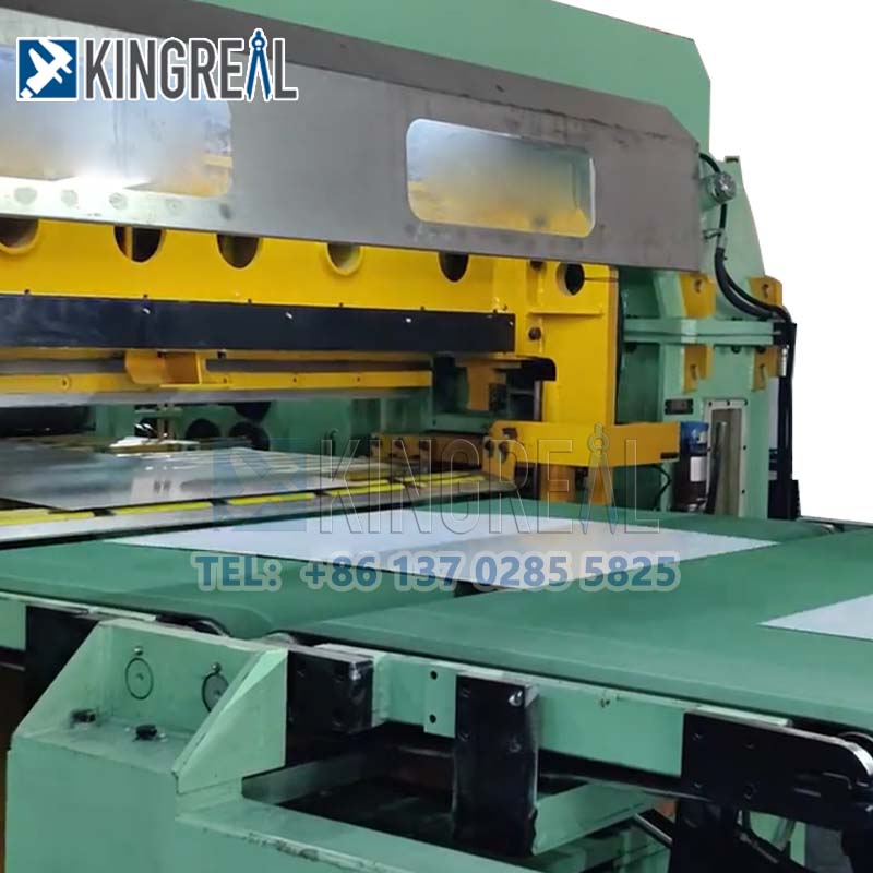 steel cut to length machine