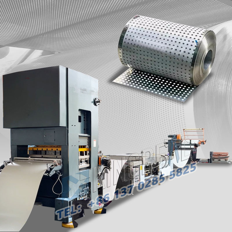 metal perforated making machine