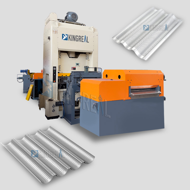 Машина за израду перфориране перфориране посуде за багете