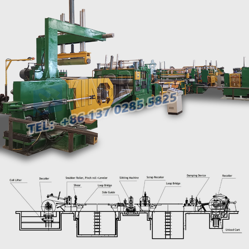 Машина за резање намотаја од нерђајућег челика